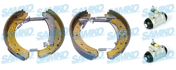 Brake Shoe Set (KEG350)