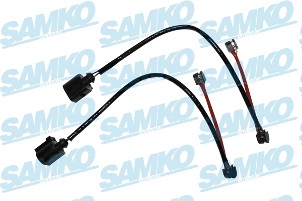 Warning Contact, brake pad wear (KS0220)