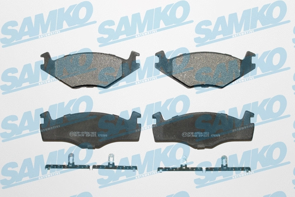Brake Pad Set, disc brake (5SP225)