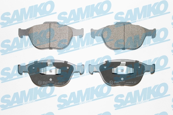 Brake Pad Set, disc brake (5SP913)
