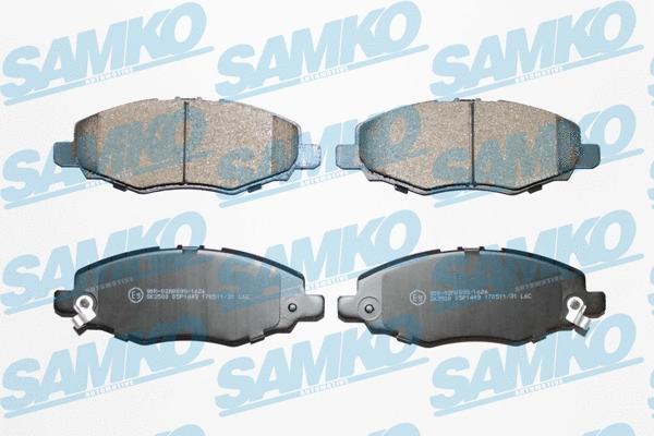 Brake Pad Set, disc brake (5SP1449)