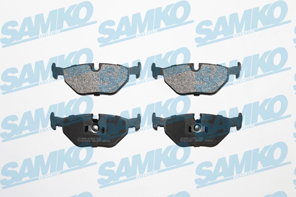 Brake Pad Set, disc brake (5SP297)
