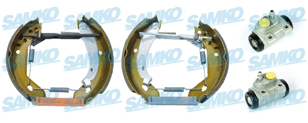 Brake Shoe Set (KEG204)