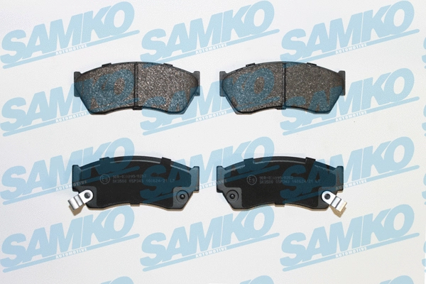 Brake Pad Set, disc brake (5SP343)