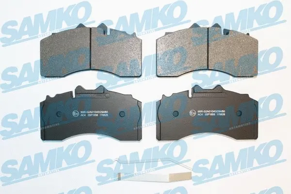 Brake Pad Set, disc brake (5SP1858)