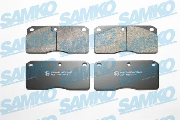 Brake Pad Set, disc brake (5SP1149)