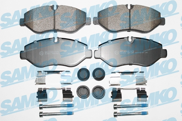 Brake Pad Set, disc brake (5SP1297)