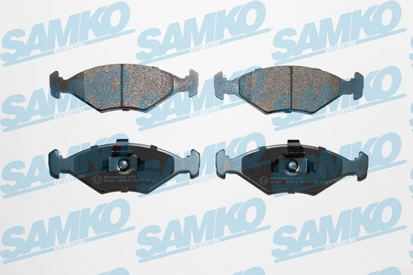 Brake Pad Set, disc brake (5SP679)