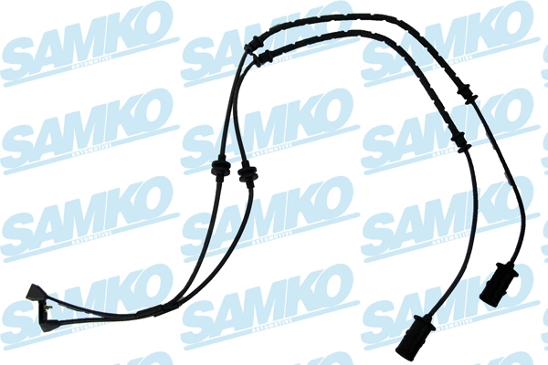 Warning Contact, brake pad wear (KS0080)