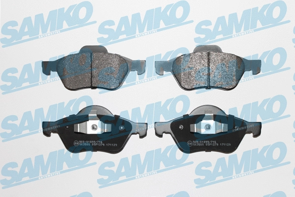 Brake Pad Set, disc brake (5SP1279)