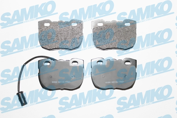 Brake Pad Set, disc brake (5SP1133)