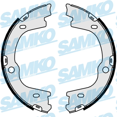 Brake Shoe Set, parking brake (81057)