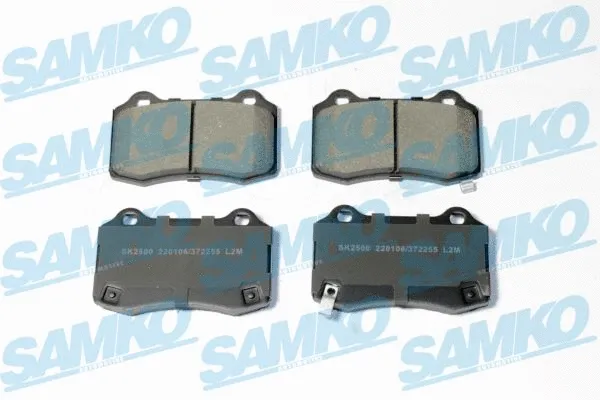 Brake Pad Set, disc brake (5SP2255)