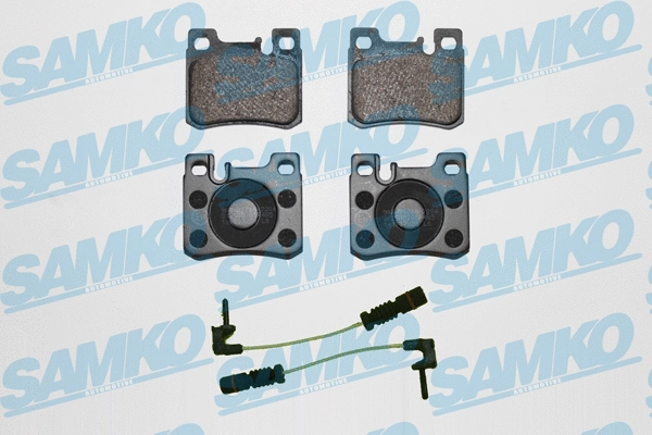 Brake Pad Set, disc brake (5SP485A)