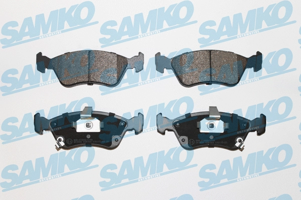 Brake Pad Set, disc brake (5SP709)