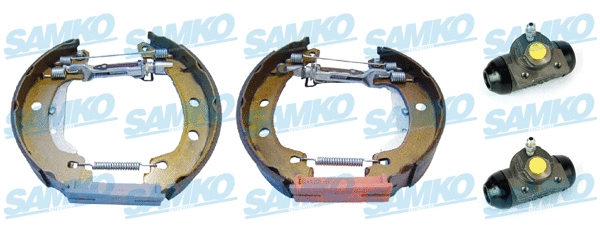 Brake Shoe Set (KEG506)