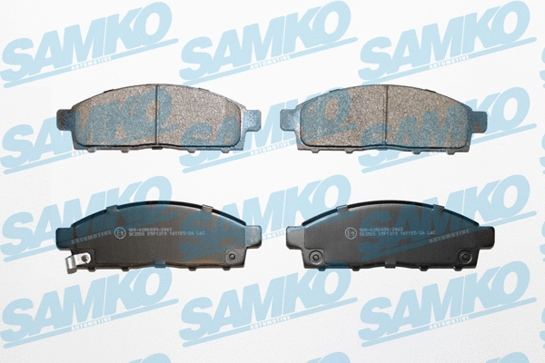 Brake Pad Set, disc brake (5SP1319)