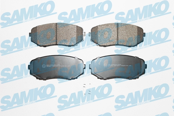 Brake Pad Set, disc brake (5SP1573)