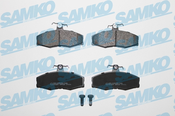 Brake Pad Set, disc brake (5SP234)