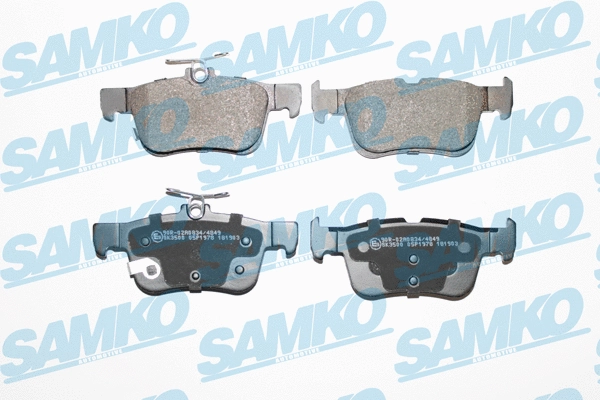 Brake Pad Set, disc brake (5SP1978)