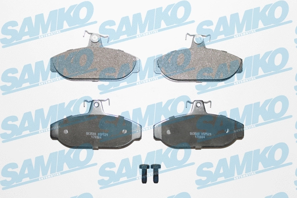Brake Pad Set, disc brake (5SP529)