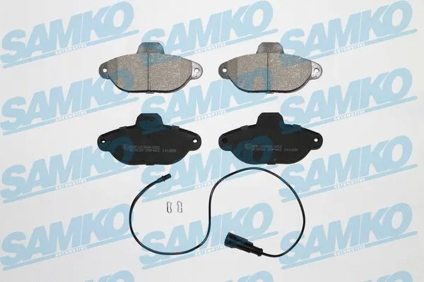 Brake Pad Set, disc brake (5SP462)