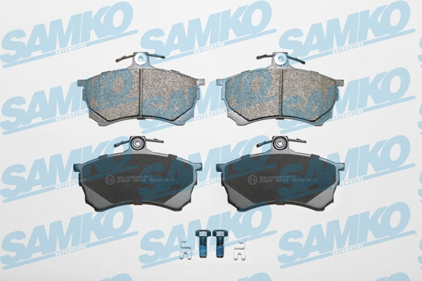 Brake Pad Set, disc brake (5SP420)