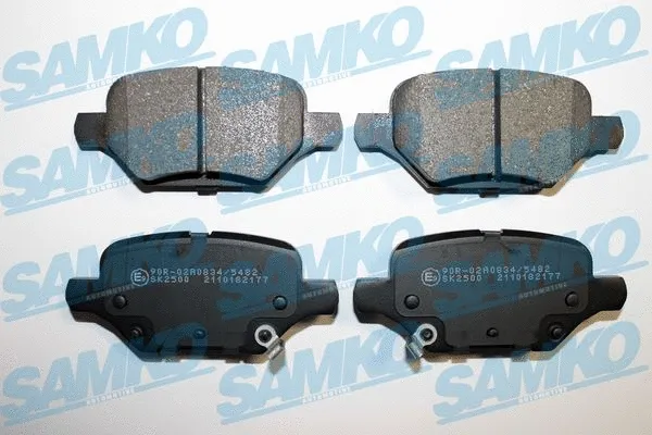 Brake Pad Set, disc brake (5SP2177)