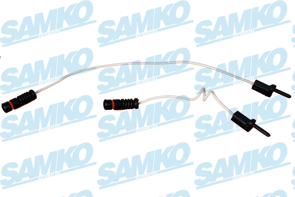 Warning Contact, brake pad wear (KS0056)