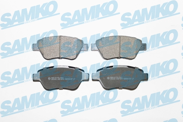 Brake Pad Set, disc brake (5SP1878)