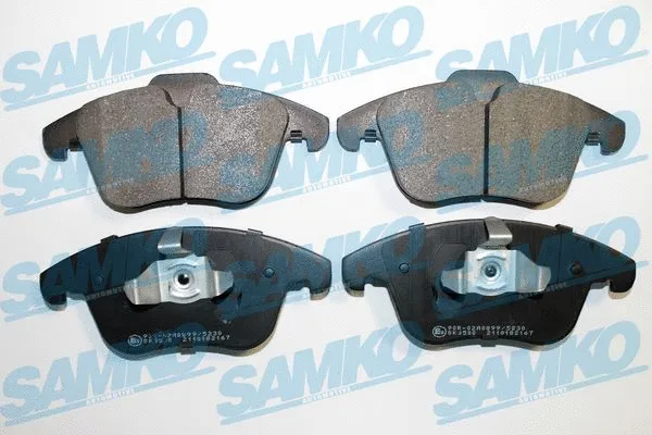 Brake Pad Set, disc brake (5SP2167)
