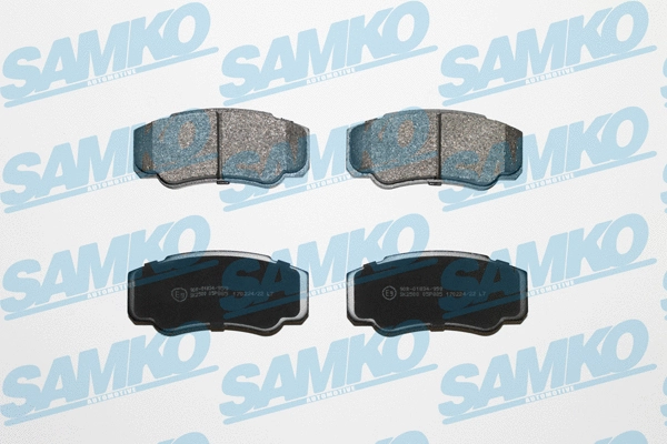 Brake Pad Set, disc brake (5SP885)