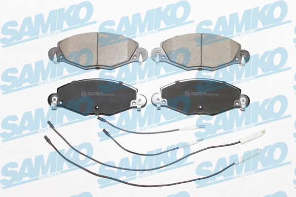 Brake Pad Set, disc brake (5SP799)