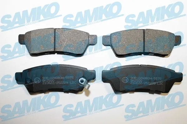 Brake Pad Set, disc brake (5SP2229)