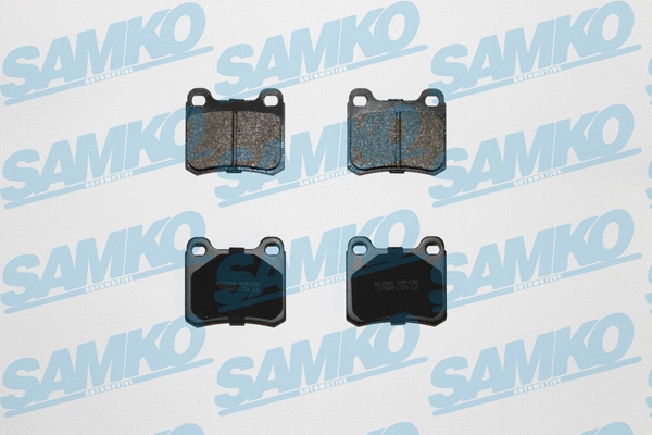 Brake Pad Set, disc brake (5SP158)