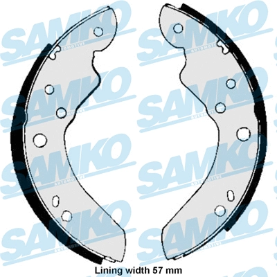 Brake Shoe Set (81190)