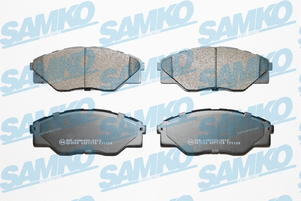 Brake Pad Set, disc brake (5SP1718)