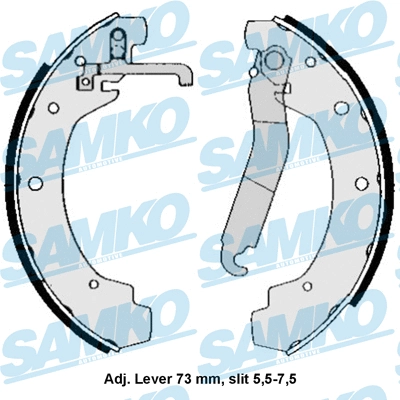 Brake Shoe Set (84570)