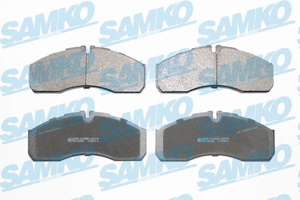 Brake Pad Set, disc brake (5SP1109)