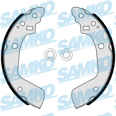 Brake Shoe Set (81121)