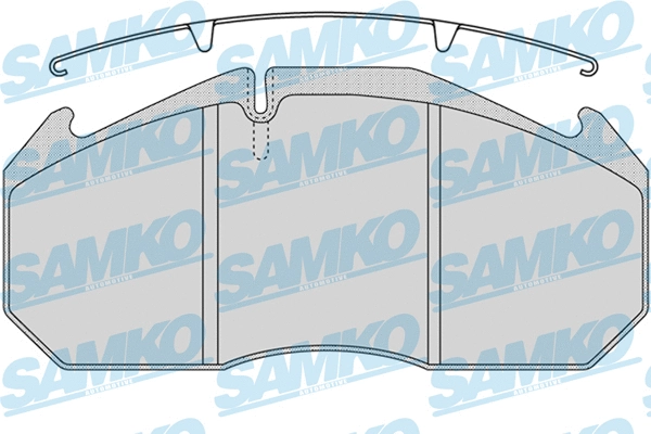 Brake Pad Set, disc brake (5SP1162)