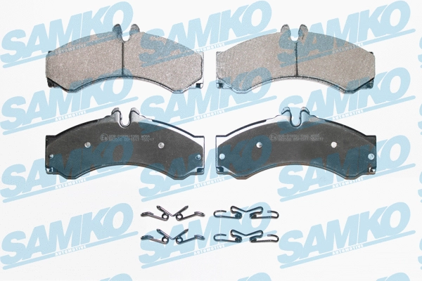 Brake Pad Set, disc brake (5SP1517)