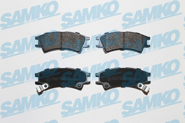 Brake Pad Set, disc brake (5SP695)