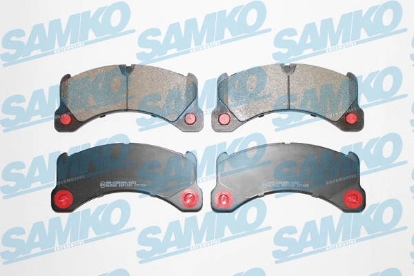 Brake Pad Set, disc brake (5SP1731)