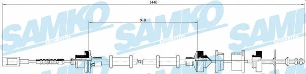 Cable Pull, clutch control (C0059C)
