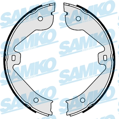 Brake Shoe Set, parking brake (89150)