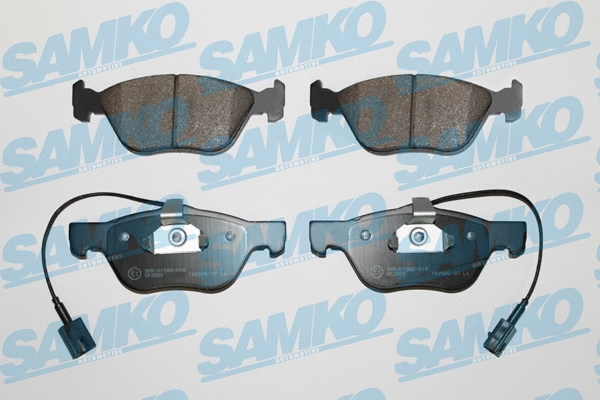 Brake Pad Set, disc brake (5SP1084)