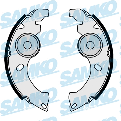 Brake Shoe Set (89040)