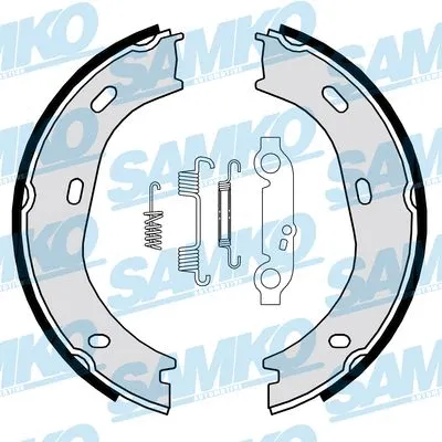 Brake Shoe Set, parking brake (81839)