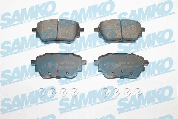 Brake Pad Set, disc brake (5SP2132)